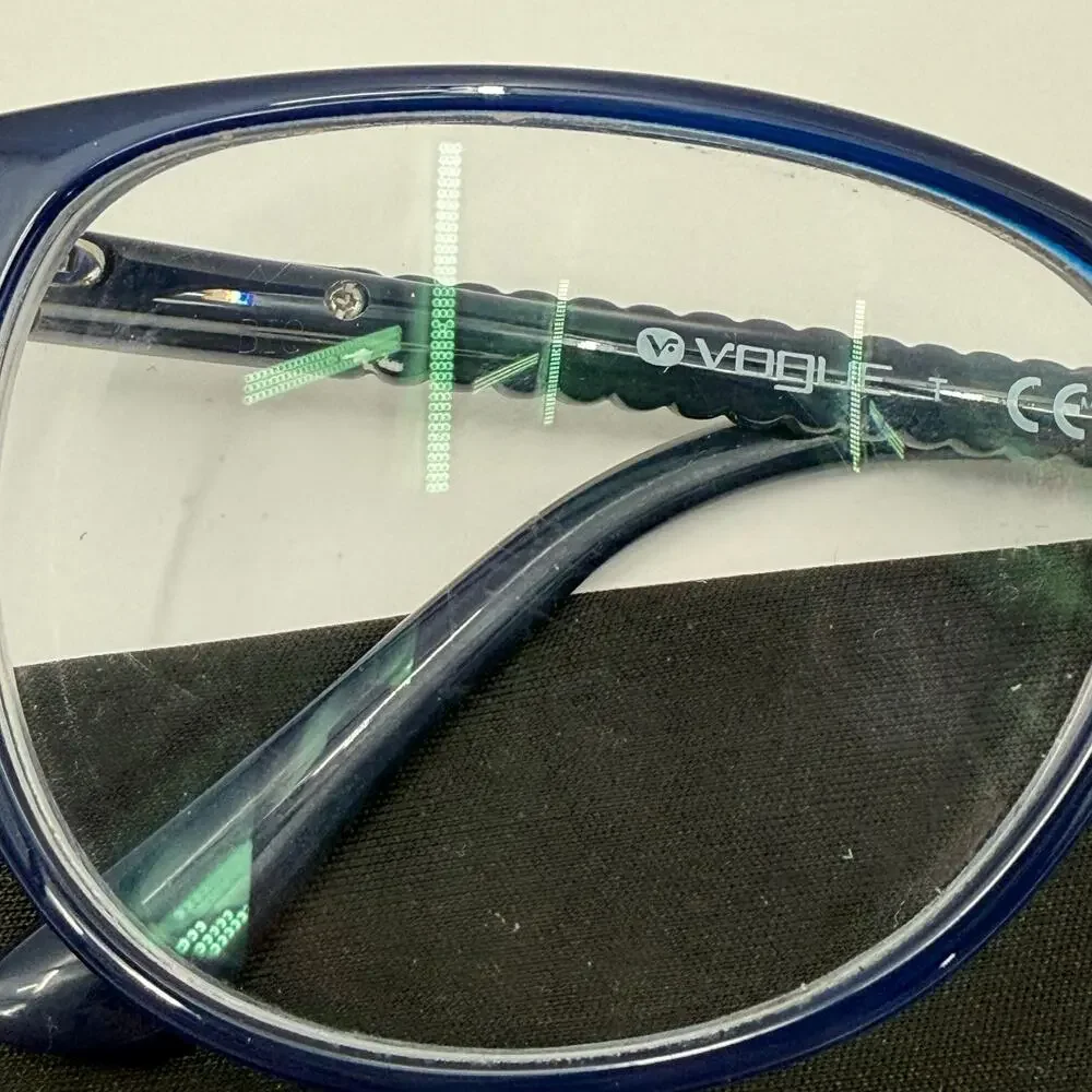 Vogue Eyewear Glasses VO 5030 Frame Only 53 16 140 Cat Eye Blue Acetate
